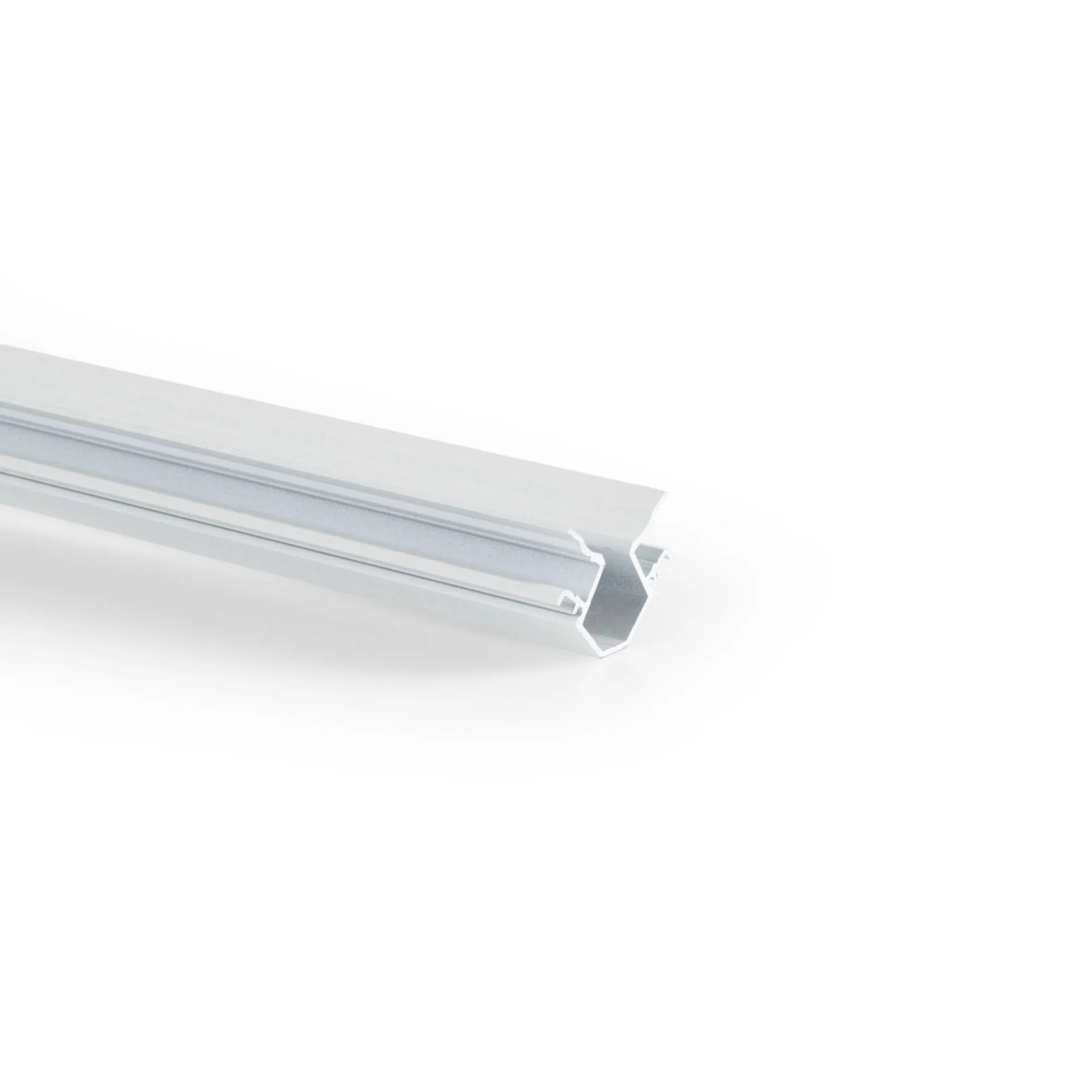Perfil de aluminio para esquinas - Tira LED doble - 38.7x39mm - 2 metros