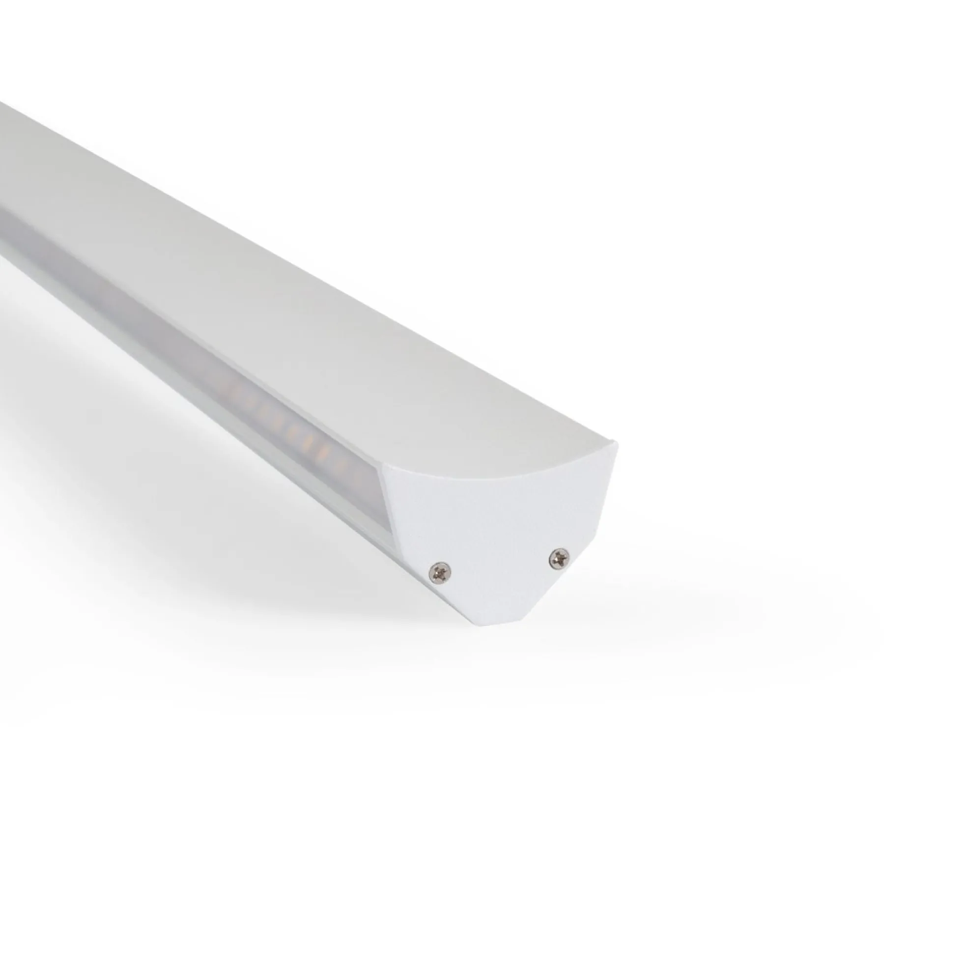 Perfil de aluminio para esquinas - Tira LED doble - 38.7x39mm - 2 metros
