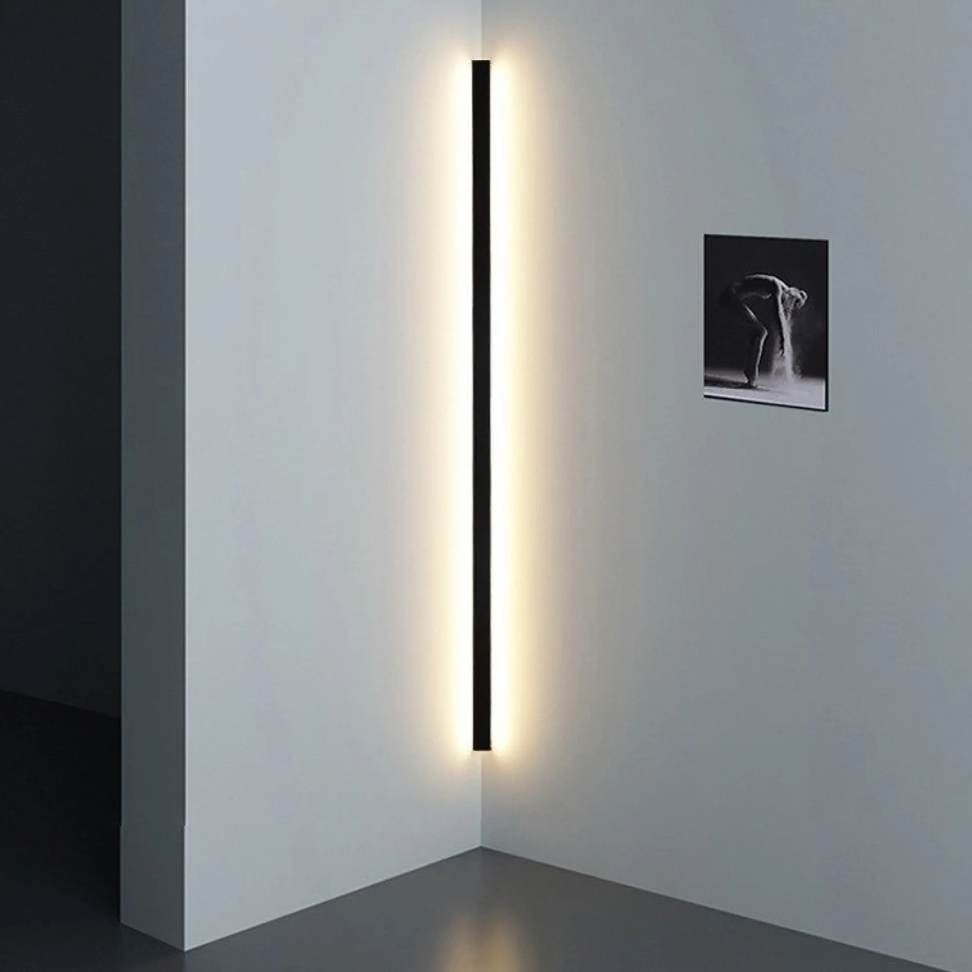Perfil de aluminio para esquinas - Tira LED doble - 38.7x39mm - 2 metros