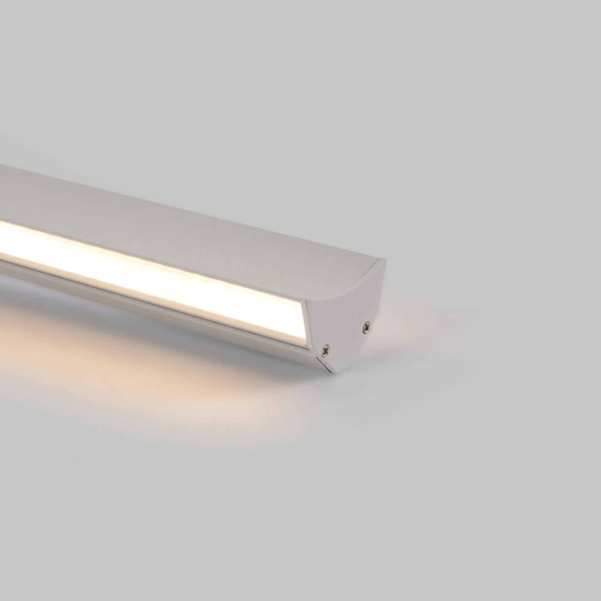 Perfil de aluminio para esquinas - Tira LED doble - 38.7x39mm - 2 metros