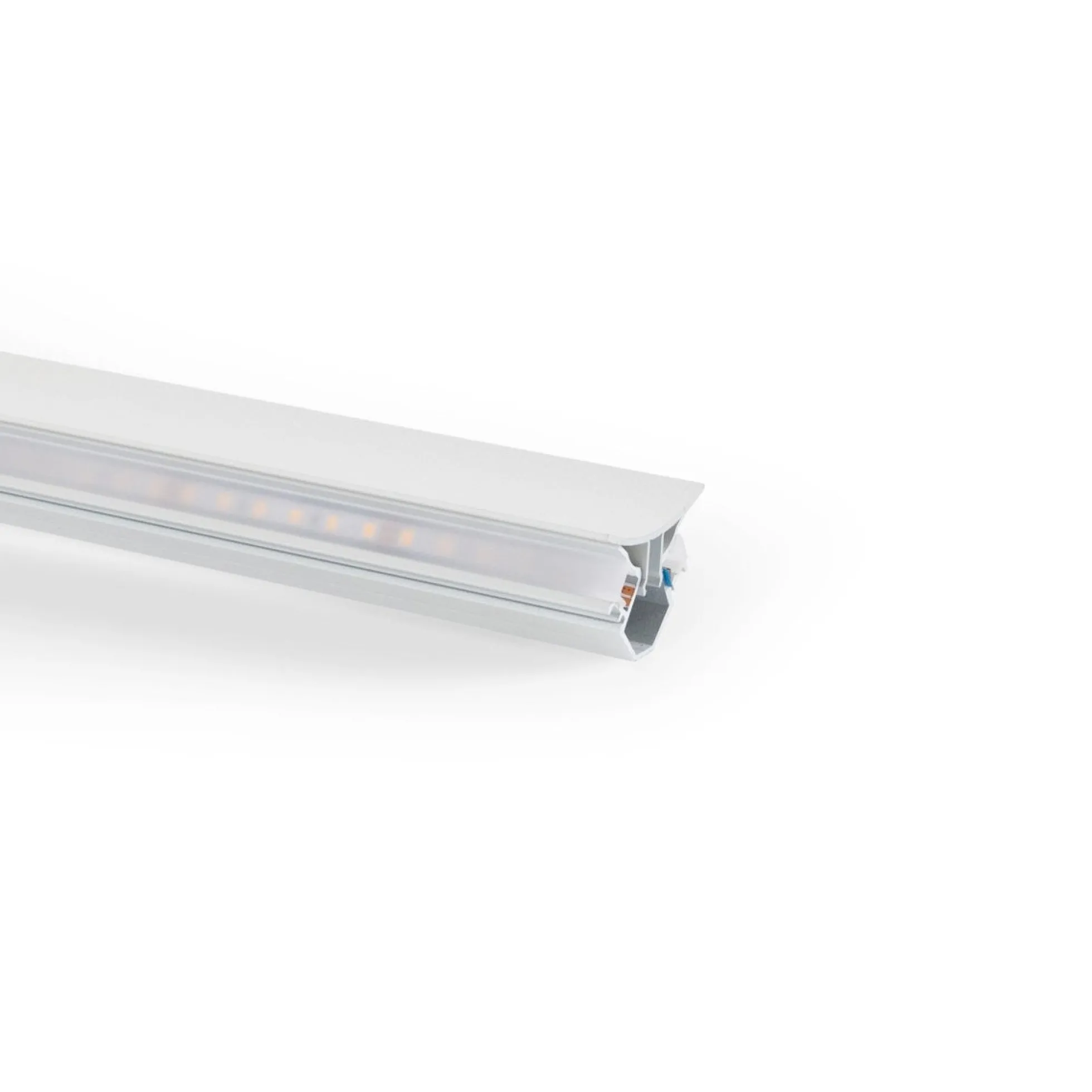 Perfil de aluminio para esquinas - Tira LED doble - 38.7x39mm - 2 metros