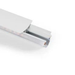 Perfil de aluminio para esquinas - Tira LED doble - 38.7x39mm - 2 metros
