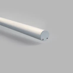 Perfil de aluminio para tira LED ≤ 13mm - Superficie - ø 28mm - 2 metros
