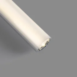 Perfil de aluminio para tira LED ≤ 13mm - Superficie - ø 28mm - 2 metros