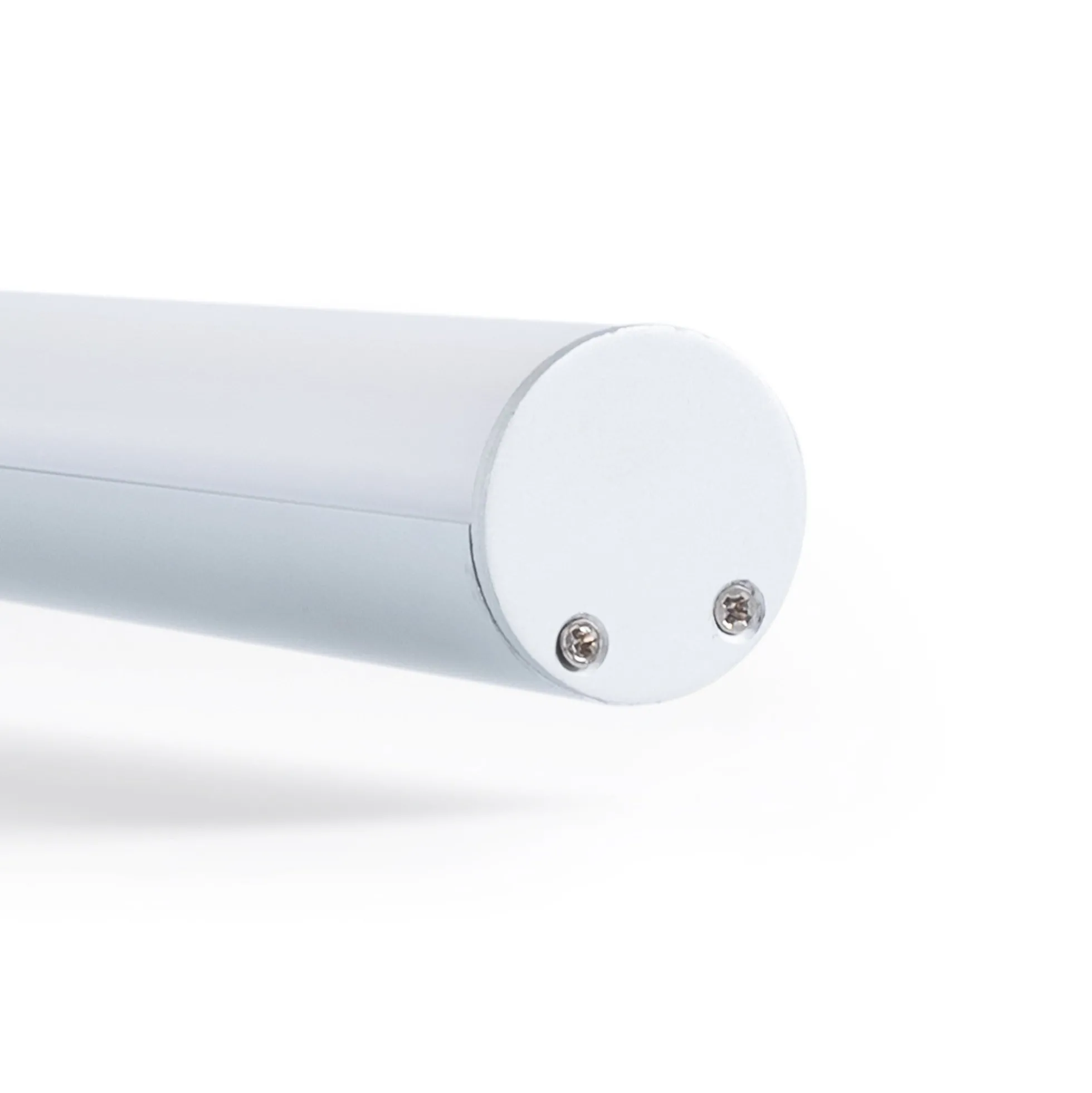 Perfil de aluminio para tira LED ≤ 13mm - Superficie - ø 28mm - 2 metros