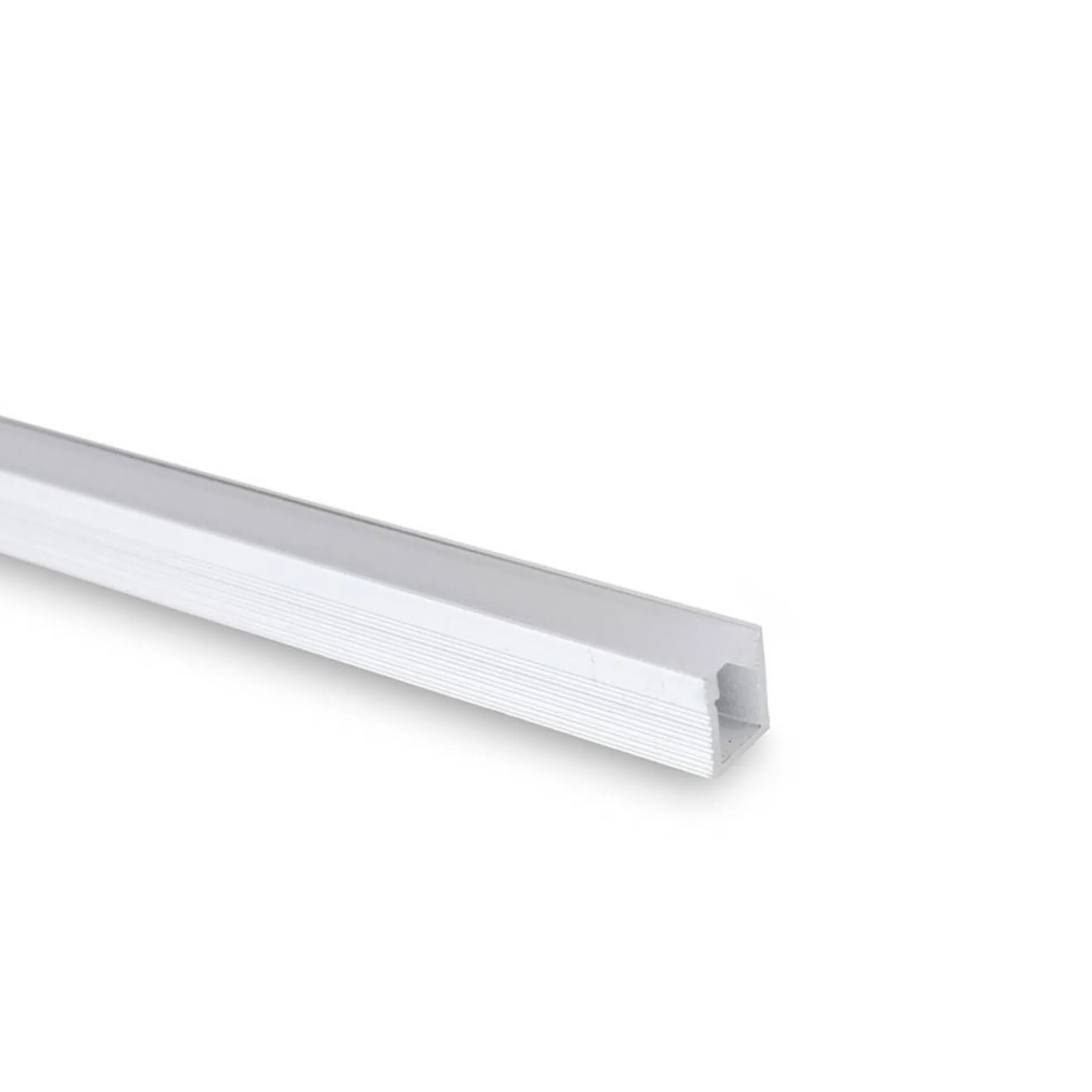 Perfil de aluminio para tira LED de 5mm superficie - 8X12mm - 2metros