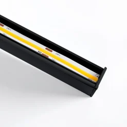 Perfil de aluminio superficie - Tira LED ≤ 12mm - 23.5x57.8mm - 2 metros