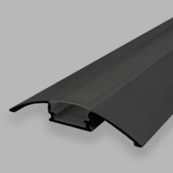 Perfil tira LED de suelo medialuna - Superficie - 9x52mm - Con difusor - 2 metros