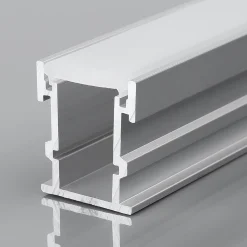 Perfil tira LED de suelo - 25x21mm - Con difusor - 2 metros