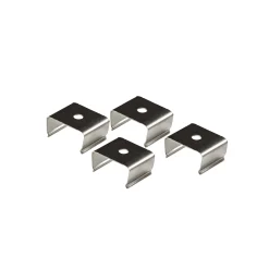 Perfil tira LED de superficie con difusor - Kit completo - 17x8,5mm - Tira LED ≤10mm - 2 metros