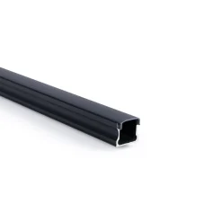 Perfil tira LED de superficie con difusor - Kit completo - 17,6x14,5mm - Tira LED ≤  12 mm - 2 metros