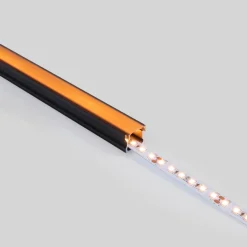 Perfil tira LED de superficie con difusor - Kit completo - 17,6x14,5mm - Tira LED ≤  12 mm - 2 metros