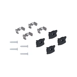 Perfil tira LED de superficie con difusor - Kit completo - 17,6x14,5mm - Tira LED ≤  12 mm - 2 metros
