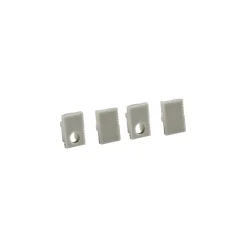 Perfil tira LED de superficie con difusor - Kit completo - 12x8mm - Tira LED ≤5mm - 2 metros