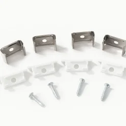 Perfil tira LED empotrable con difusor - 28x10mm - Tira LED ≤15mm - 2 metros