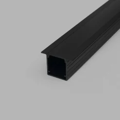 Perfil tira LED empotrable con difusor - 22,5x14,5mm - Tira LED ≤10mm - 2 metros