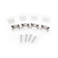 Perfil tira LED empotrable con difusor - 22,5x14,5mm - Tira LED ≤10mm - 2 metros