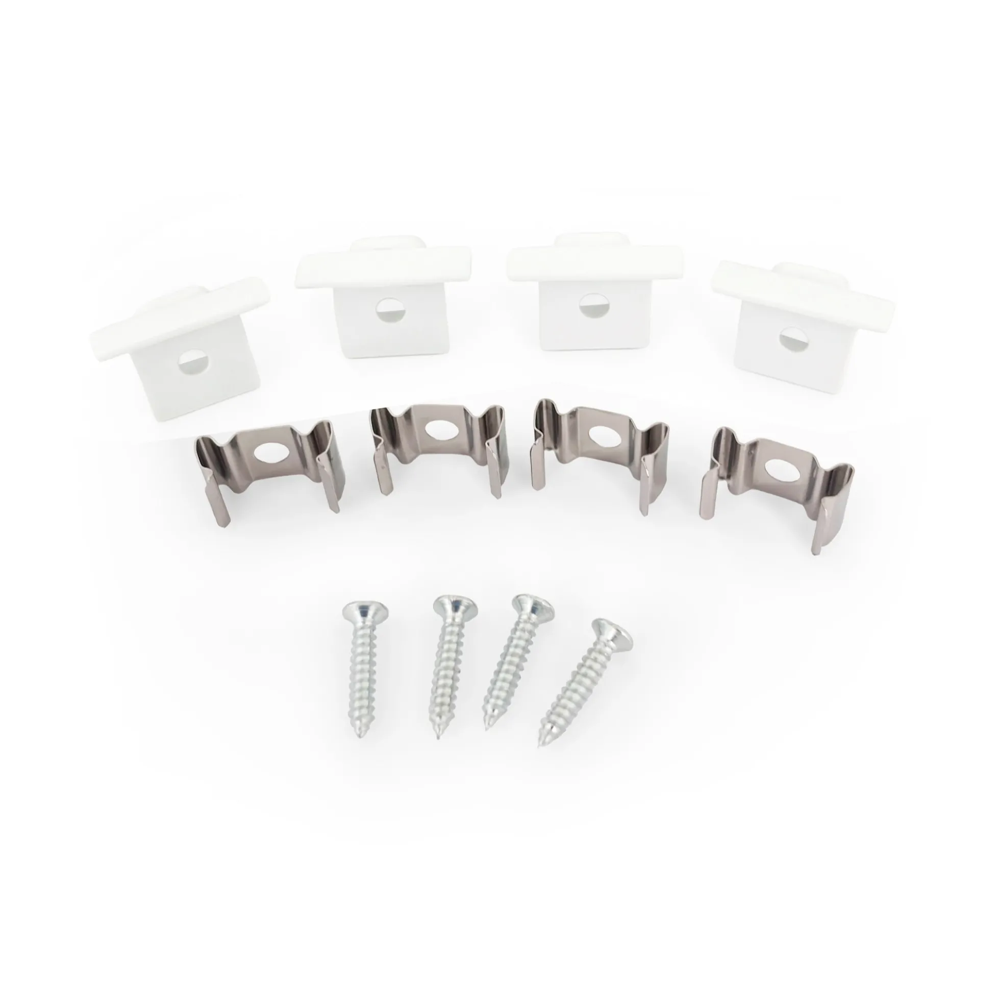 Perfil tira LED empotrable con difusor - 22,5x14,5mm - Tira LED ≤10mm - 2 metros