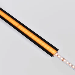 Perfil tira LED empotrable - 24,5x7mm - Kit completo - 1 metro
