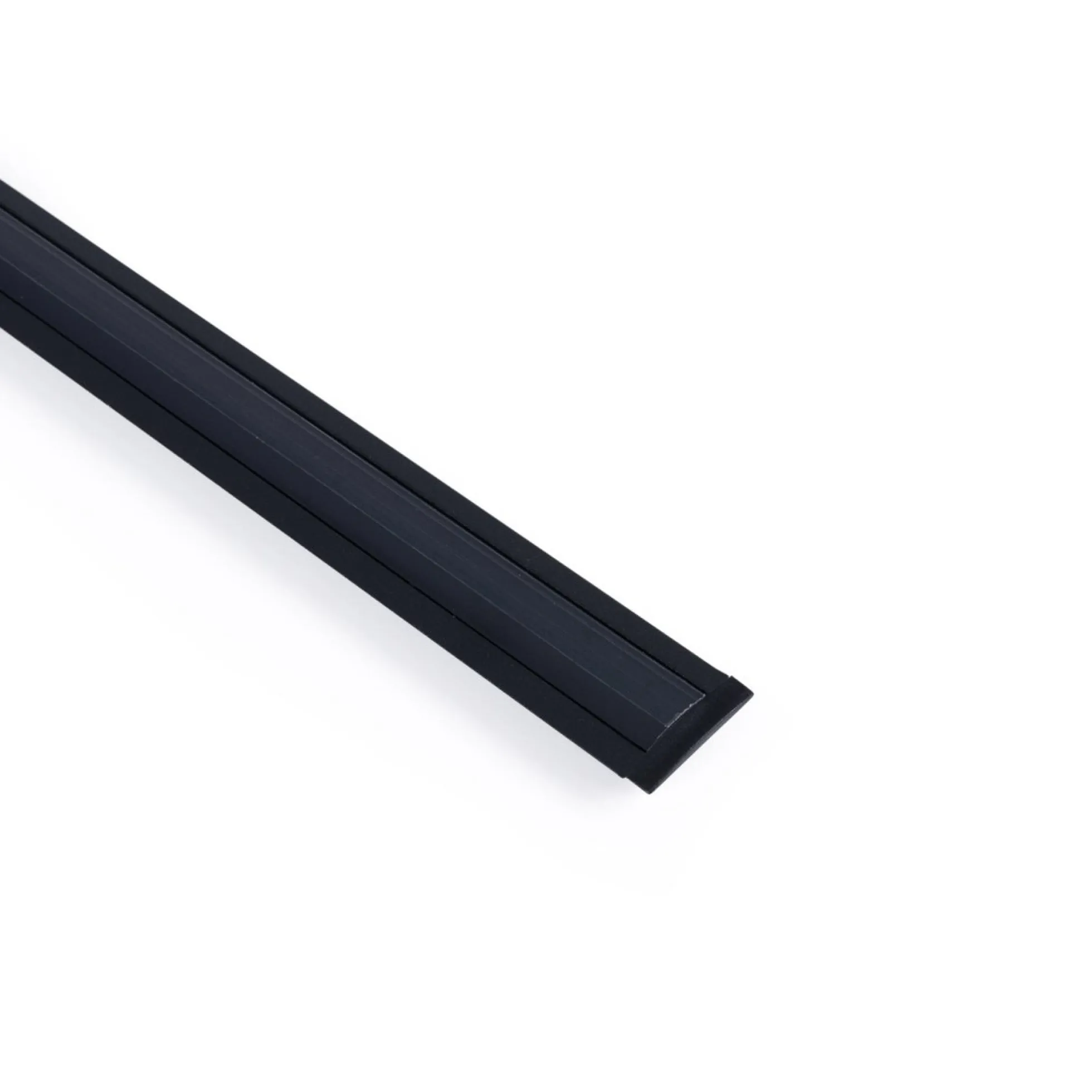 Perfil tira LED empotrable - 24,5x7mm - Kit completo - 1 metro