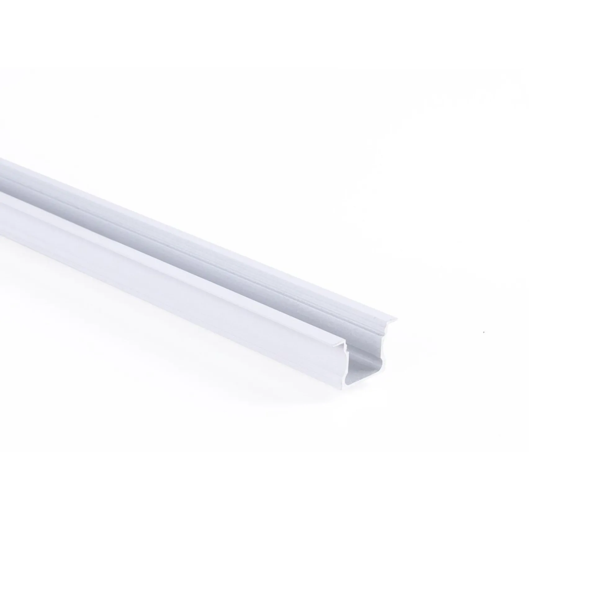 Perfil tira LED empotrable - 25x14mm - Kit completo - 2 metros