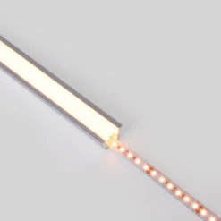 Perfil tira LED empotrable - 25x14mm - Kit completo - 2 metros