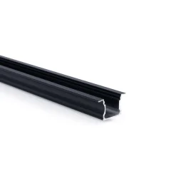Perfil tira LED empotrable - 25x14mm - Kit completo - 2 metros