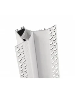 Perfil tira LED integración / trimless esquina - 94 x 34mm - Con difusor - 2 metros