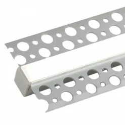 Perfil tira LED integración / trimless - 13x14mm - Con difusor - 2 metros
