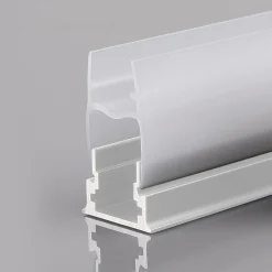 Perfil tira LED para cristal 11mm - Con difusor - Blanco - 2 metros