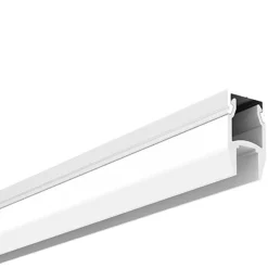 Perfil tira LED para cristal y estante - 25x14mm - 2metros