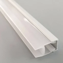 Perfil tira LED para cristal y estante - 25x14mm - 2metros