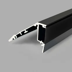 Perfil tira LED para escaleras - 54mm - Con difusor - 2 metros