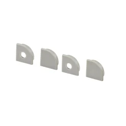 Perfil tira LED para esquinas con difusor - Kit completo - 16x16mm - Tira LED ≤10 mm - 2 metros