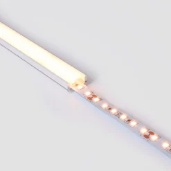 Perfil tira LED superficie - 17x8mm - Kit completo - 1 metro