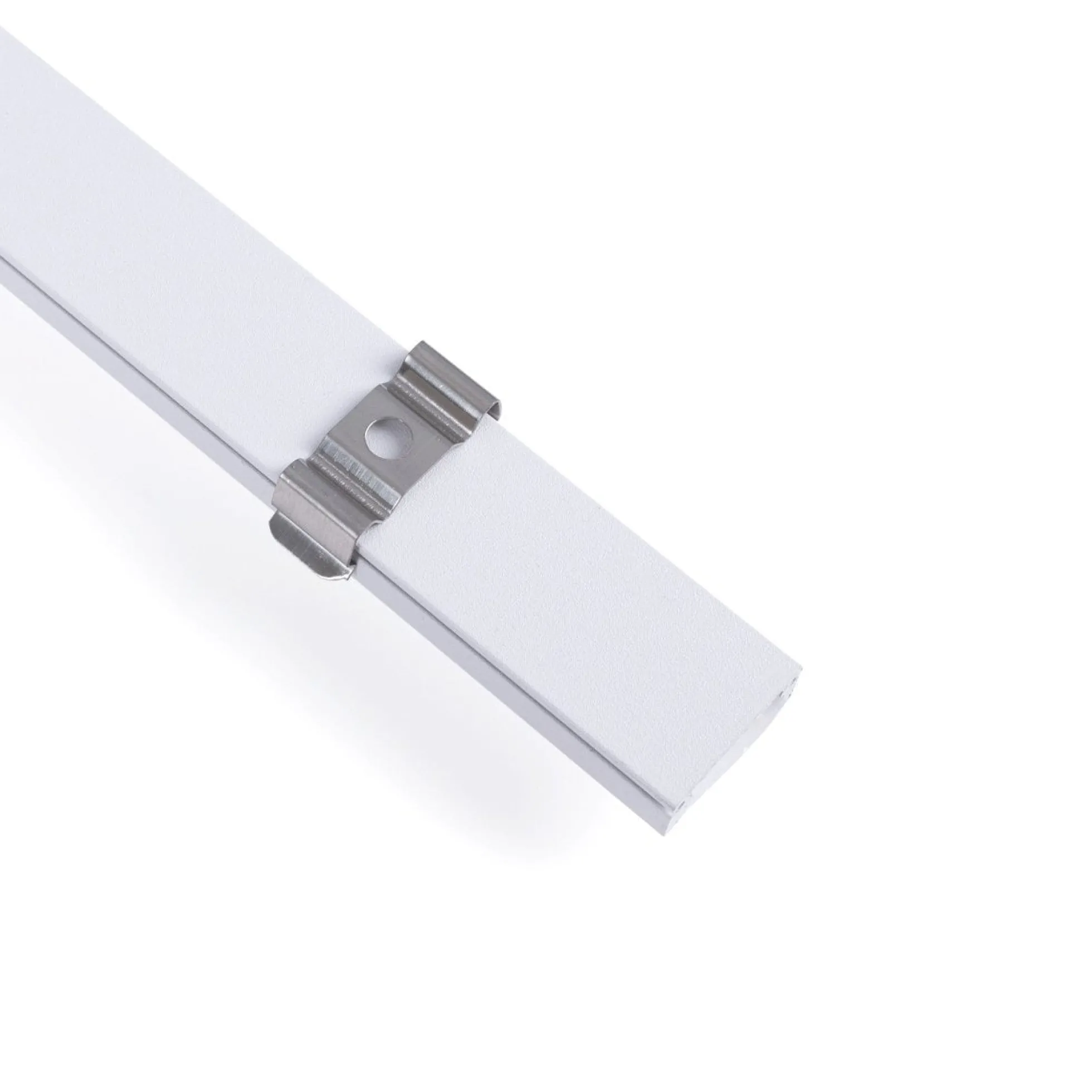 Perfil tira LED superficie - 17x8mm - Kit completo - 2 metros