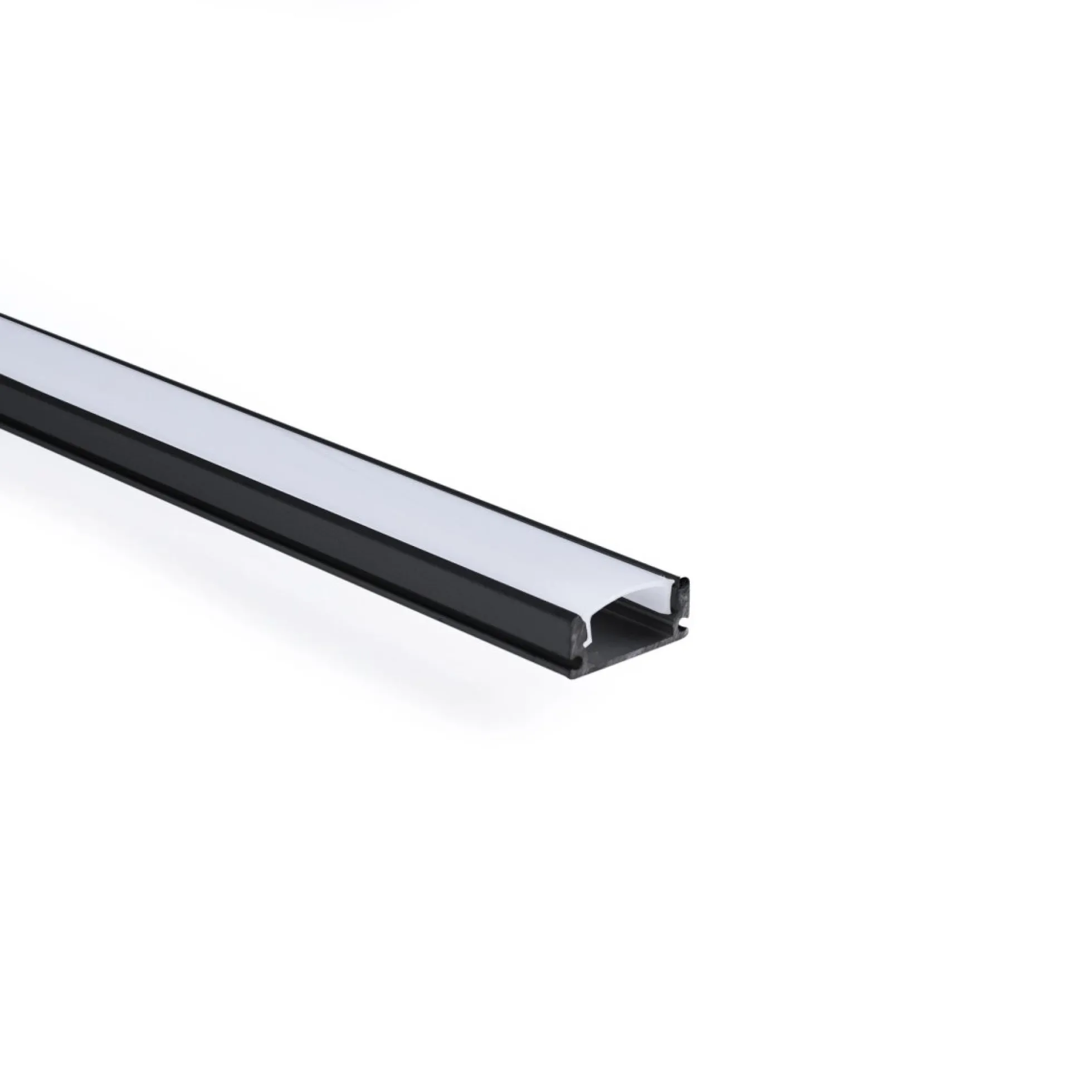 Perfil tira LED superficie - 17x8mm - Kit completo - 2 metros