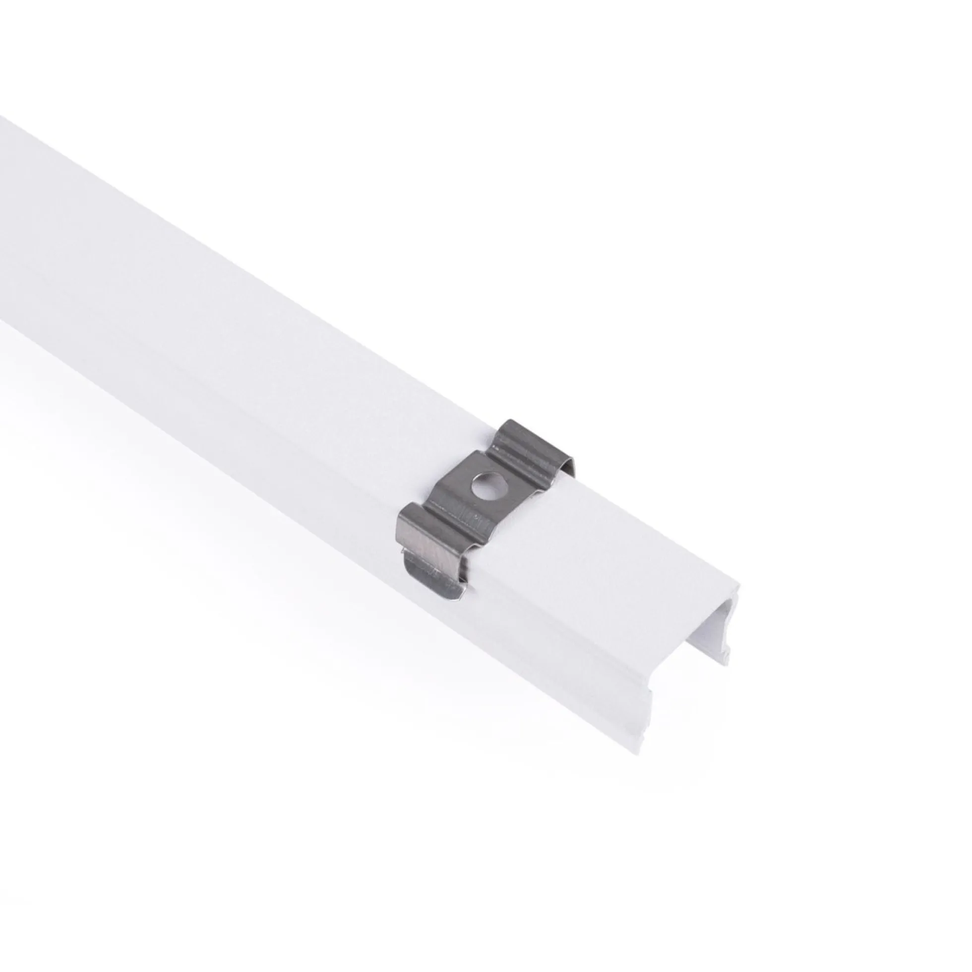 Perfil tira LED superficie - 17x14mm - Kit completo - 1 metro