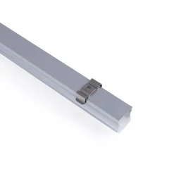 Perfil tira LED superficie - 17x14mm - Kit completo - 1 metro