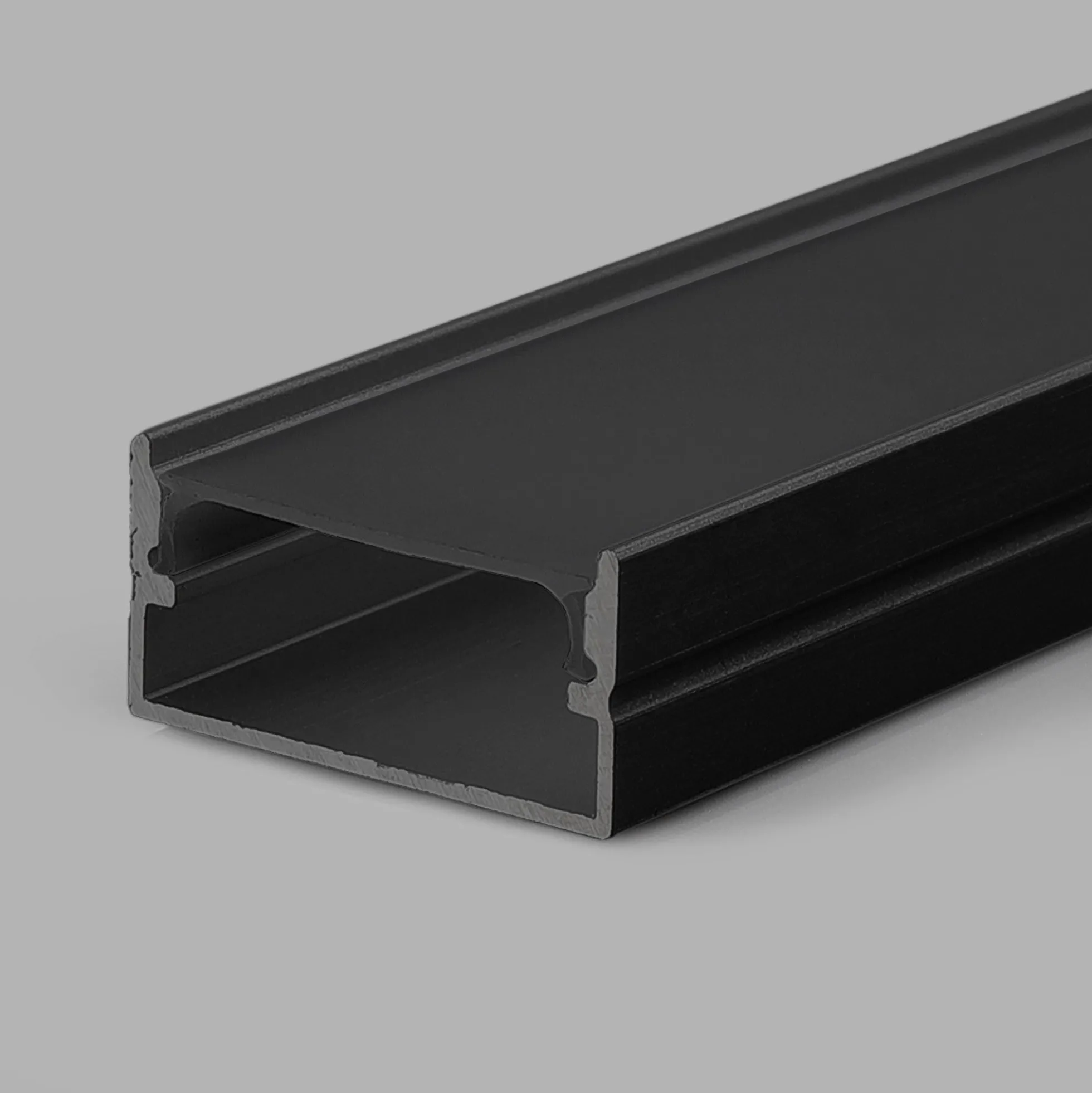 Perfil tira LED superficie - 10x30mm - Con difusor - 2 metros