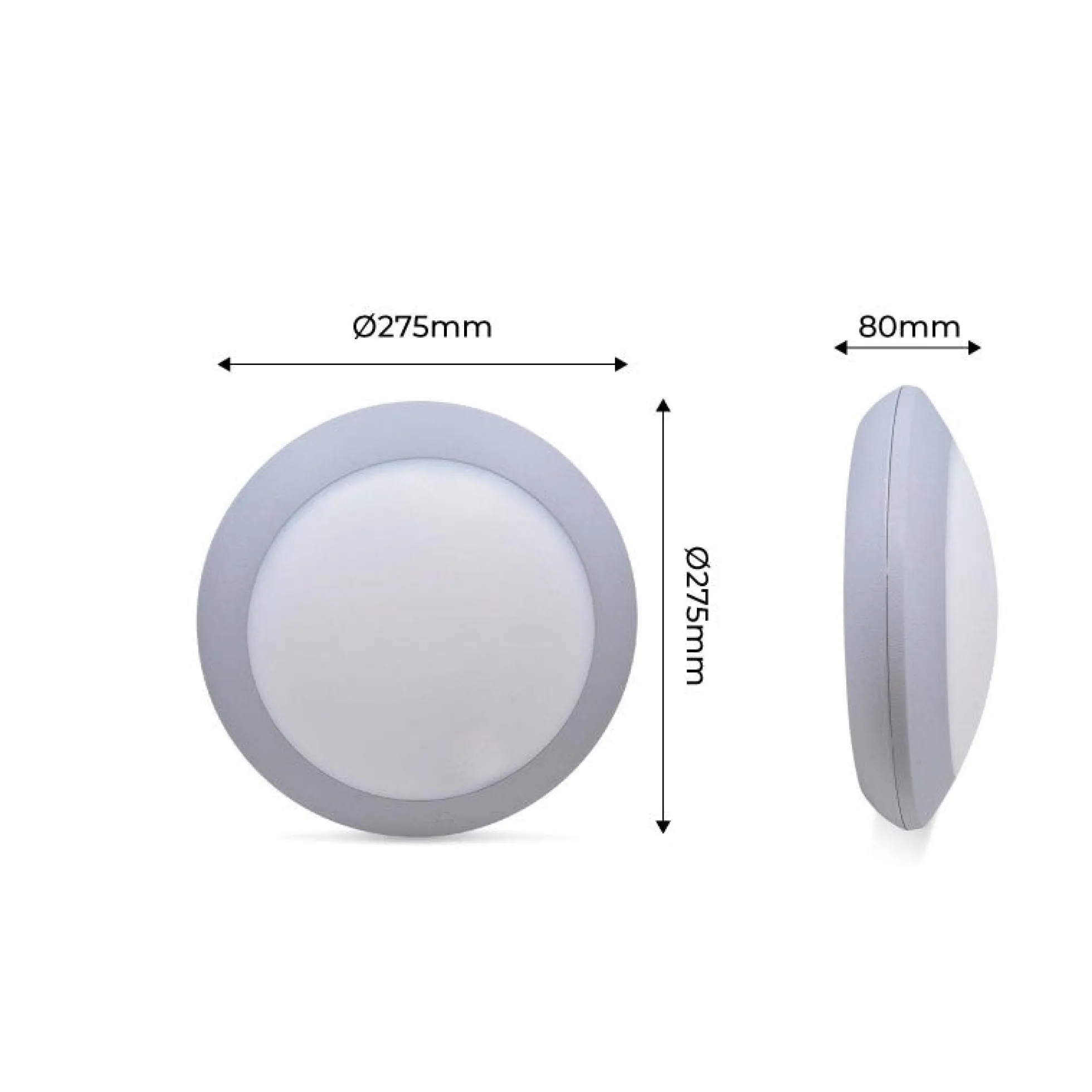 Plafón de exterior estanco de pared o techo FUMAGALLI BERTA E27 IP66