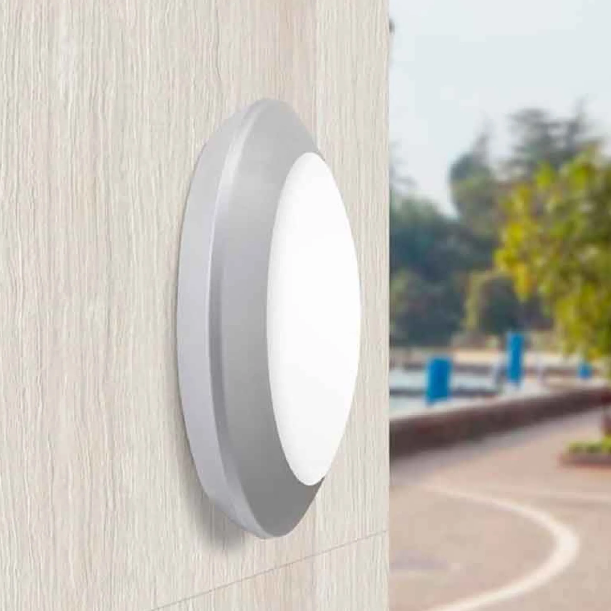 Plafón de exterior estanco de pared o techo FUMAGALLI BERTA E27 IP66