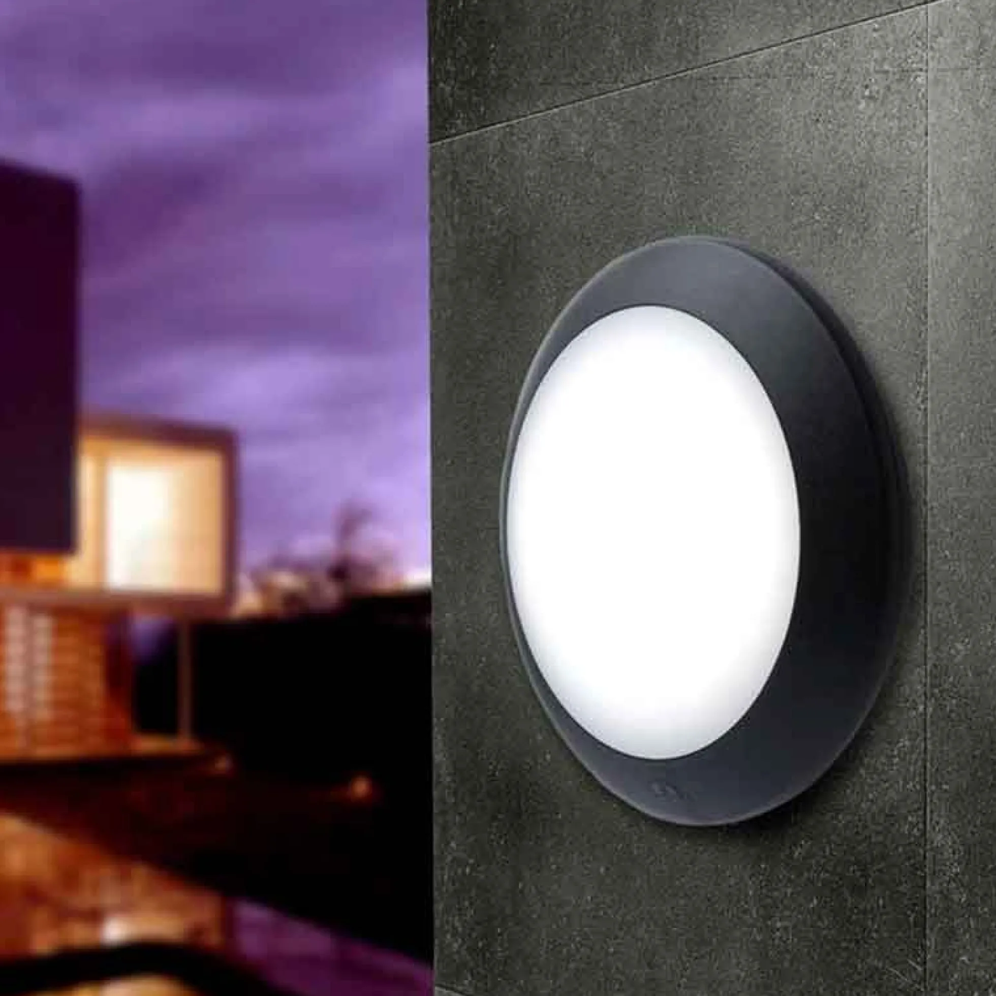 Plafón de exterior estanco de pared o techo FUMAGALLI BERTA E27 IP66