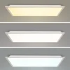 Plafón de techo LED Backlight - 60x60cm - 36W - CCT + RGB IC - Con mando a distancia
