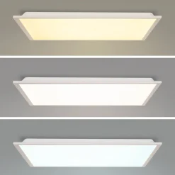 Plafón de techo LED Backlight - 60x60cm - 36W - CCT + RGB IC - Con mando a distancia