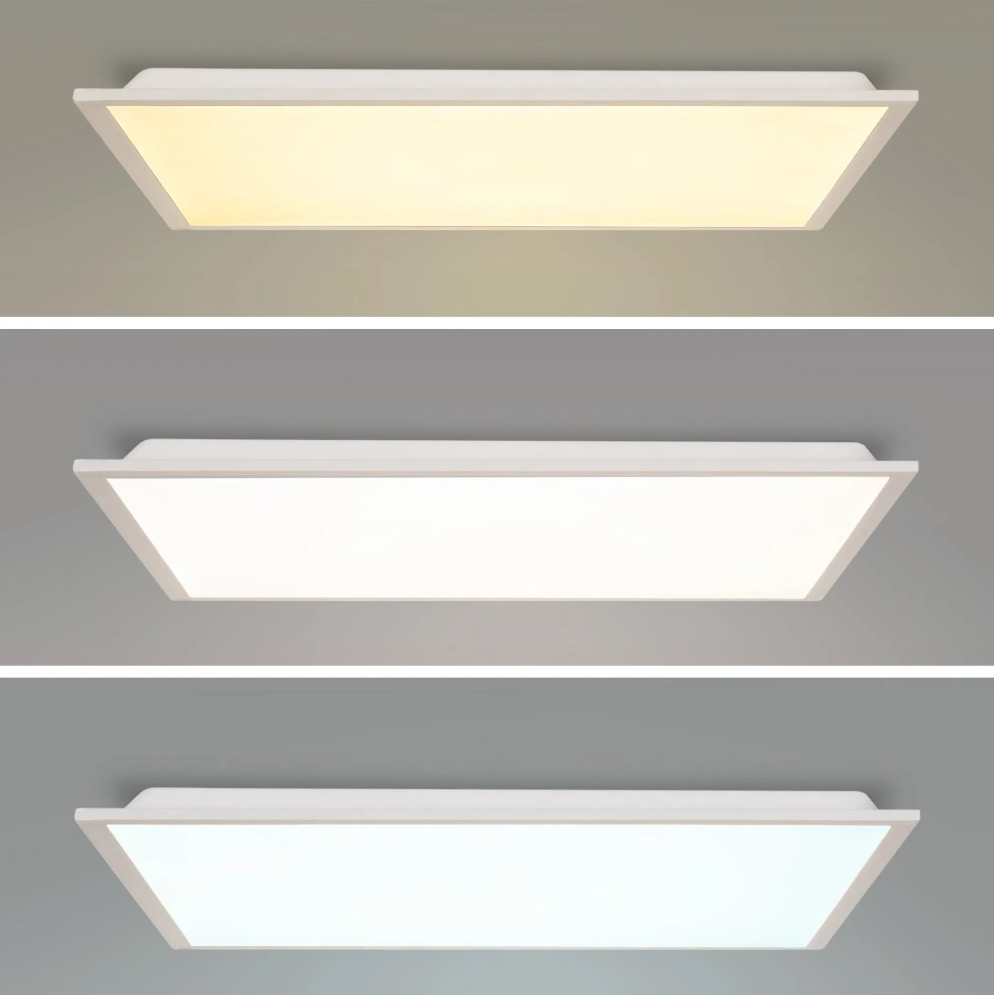 Plafón de techo LED Backlight - 60x60cm - 36W - CCT + RGB IC - Con mando a distancia