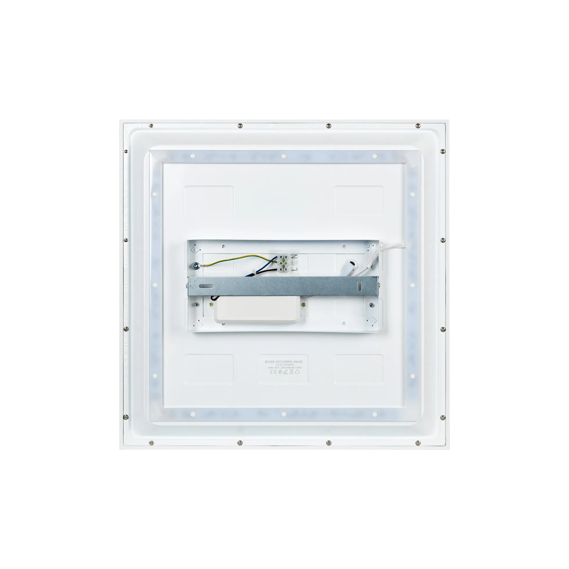 Plafón de techo LED Backlight - 45x45cm - 22W - CCT + 2RGB - Retroiluminado