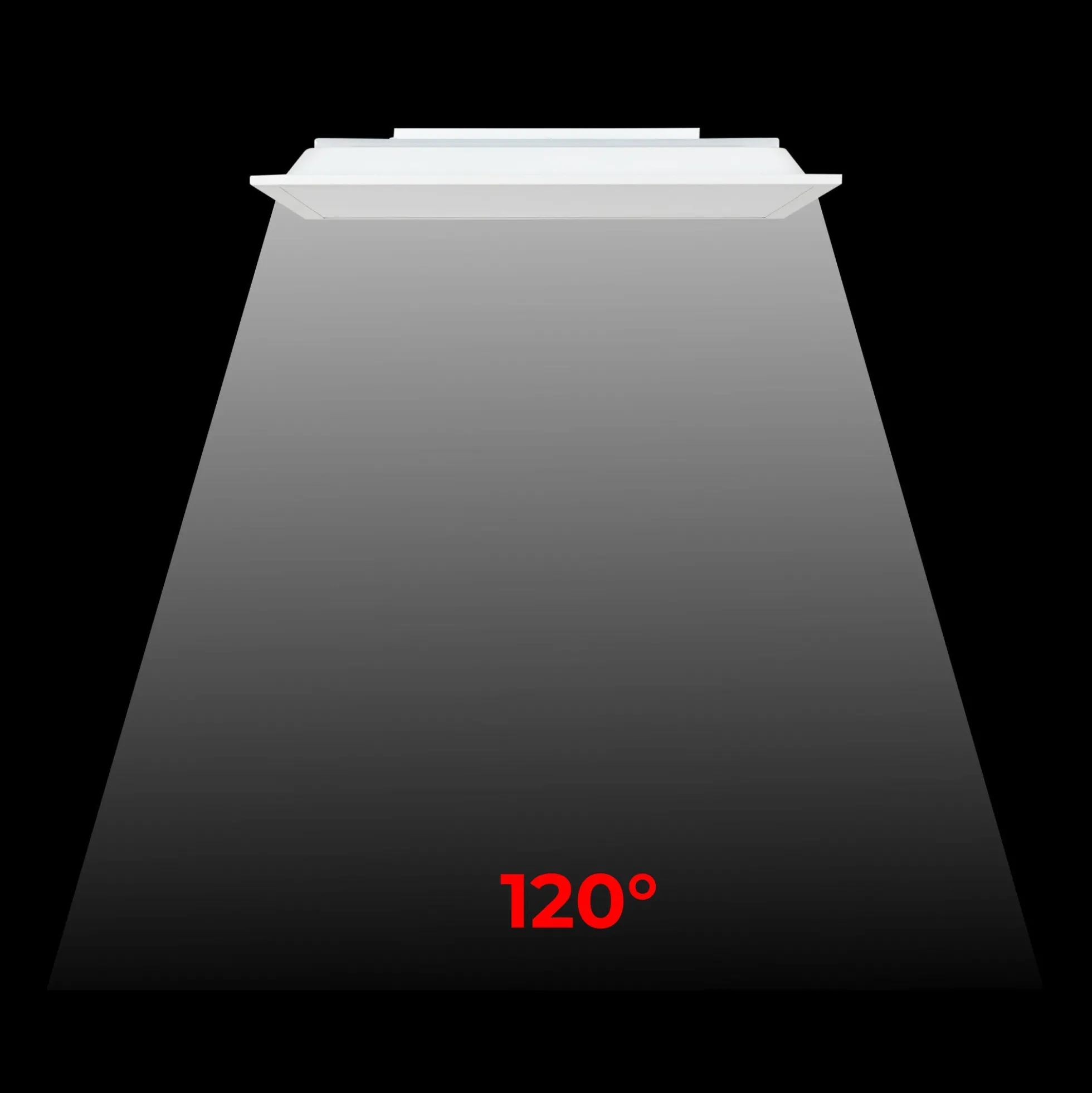 Plafón de techo LED Backlight - 45x45cm - 22W - CCT + 2RGB - Retroiluminado