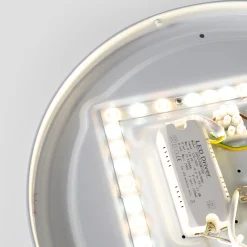 Plafón de techo LED CCT - 24W - Color madera - Ø40cm