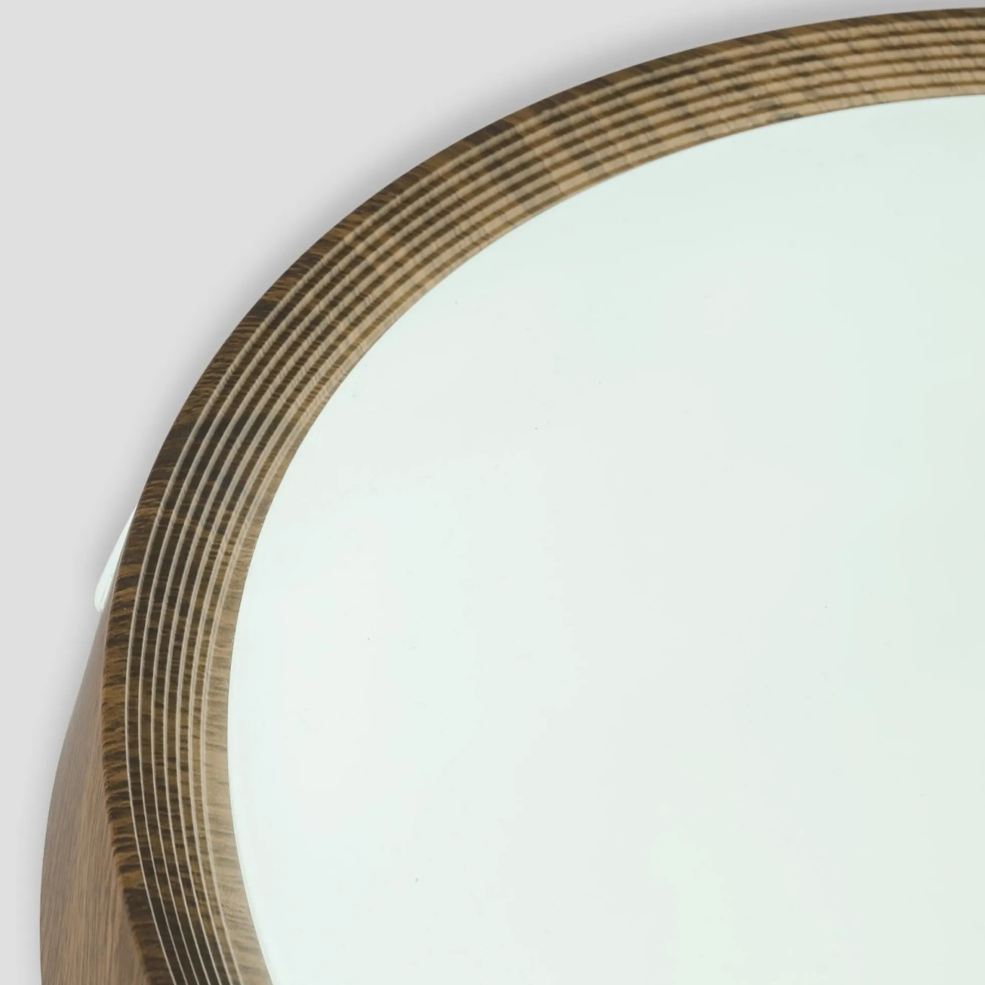 Plafón de techo LED CCT - 24W - Efecto lateral - Color madera Ø40cm
